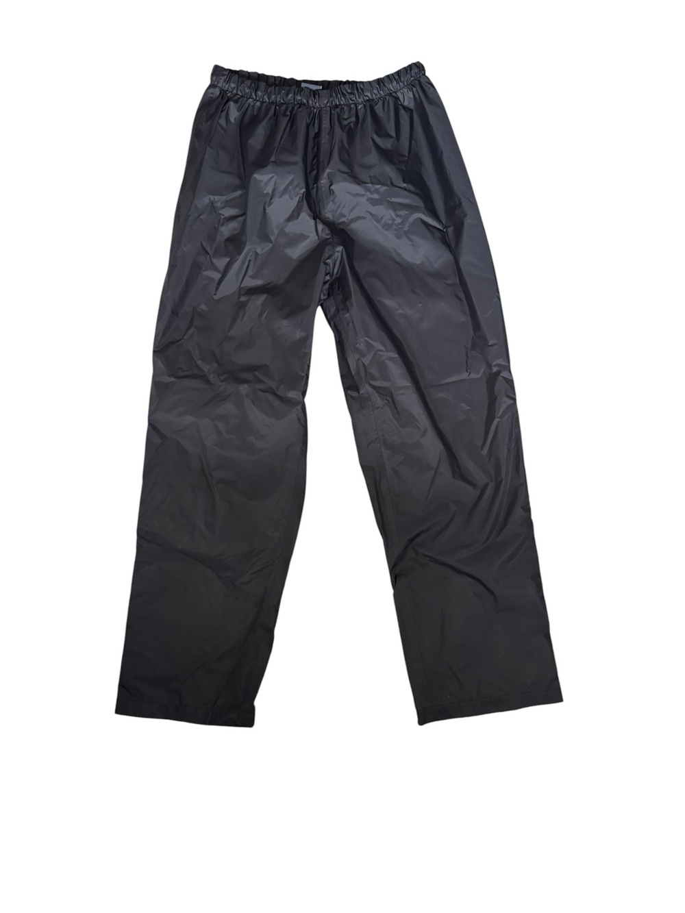 REI Women’s Black Gore-Tex Nylon Rain Pants Full Zip Outdoor Size 18 Gorpcore